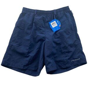 NWT Columbia Men's Activewear Shorts Medium 8" Back Cast III Upf 50 Swimwear